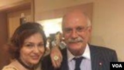 Nərminə Ağası Nikita Mixalkov ilə