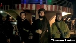 아프가니스탄 무장 조직 '탈레반' 병사들