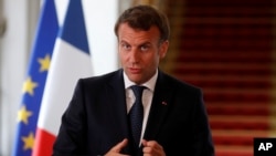 Presiden Perancis Emmanuel Macron