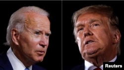 도널드 트럼프 미국 대통령(오른쪽)과 조 바이든 대통령 당선인.