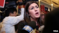 Juru bicara Gedung Putih, Sarah Huckabee Sanders (foto: dok).