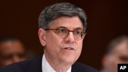 Menteri Keuangan Amerika, Jacob Lew (foto: dok).