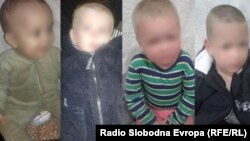 Djeca žene iz BiH u kampu na sjeveru Sirije. Najmlađi dječak rođen je u proljeće 2018. godine. 