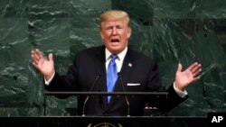 រូបឯកសារ៖ ប្រធានាធិបតីអាមេរិក​លោកដូណាល់ ត្រាំ 