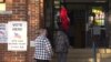People line up to cast their vote at a polling station on Election Day in Springfield, VA, U.S., November 3, 2020.