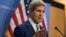 FILE - U.S. Secretary of State John Kerry speaks during a news conference.