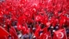 Rapat Umum Besar-Besaran di Turki Dukung Erdogan
