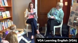 Author reads from book