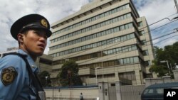 일본 도쿄의 조선총련 중앙본부 건물. (자료사진)