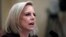 FILE - Homeland Security Secretary Kirstjen Nielsen testifies on Capitol Hill in Washington, March 6, 2019, before the House Homeland Security Committee.