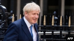 Boris Johnson à Londres le 23 juillet 2019.
