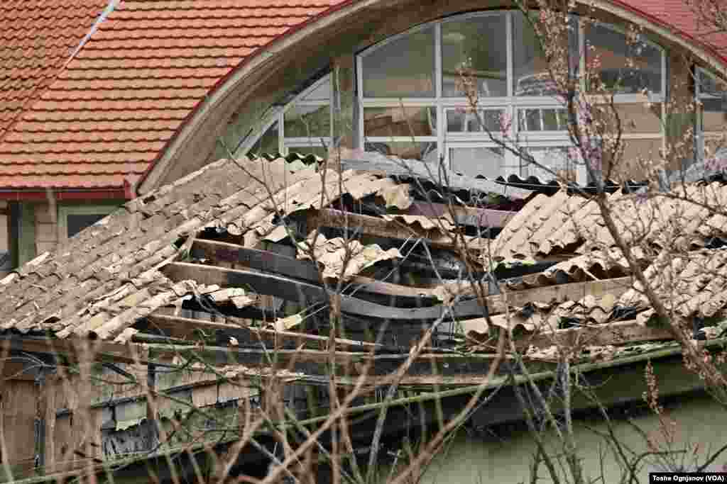 Remains of night club in Kochani, North Macedonia, where fire took at least 59 young lifes, and more than 150 injured.