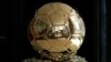 Le Ballon d'or présenté à Paris, France, le 21 septembre 2018.