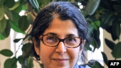 FILE - A handout picture released on July 16, 2019 by Sciences Po university shows Franco-Iranian academic Adelkhah Fariba, 60, a well-known expert on Iran and Shi'ite Islam at the prestigious Sciences Po university in Paris, France.