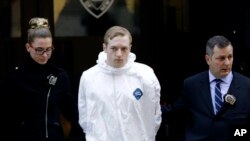 Le tenant de la suprématie blanche, James Jackson, New York, le 22 mars 2017. 