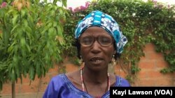 Marlène Tagba, bénéficiaire du programme GACE, à Sokodé, au Togo, le 13 mai 2017. (VOA/Kayi Lawson)