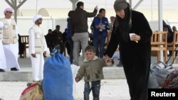 Iordaniyadan boshpana olgan suriyalik qochqinlar