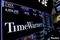 در پی اعلام رای دادگاه، سهام تایم وارنر در بورس نیویورک بالارفت ولی سهام ای تی اند تی پائین آمد