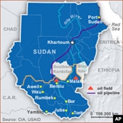 North-South Sudan oil pipeline