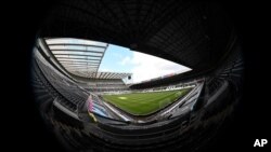 نمایی از ورزشگاه نیوکاسل یونایتد 