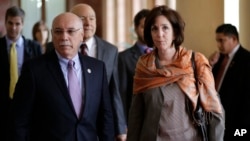 FILE - Roberta Jacobson, U.S. assistant secretary of state for Western Hemisphere affairs, will lead the U.S. delegation to Cuba.