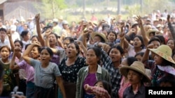 လက်ပံတောင်းတောင် ကြေးနီစီမံကိန်း ကန့်ကွက်ဆန္ဒပြမှုများ၊ မတ်လ၊ ၂၀၁၃