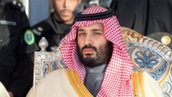 FILE - Saudi Arabia's Crown Prince Mohammed bin Salman attends a graduation ceremony for cadets from the King Faisal Air Academy in Riyadh, Saudi Arabia, Dec. 23, 2018.