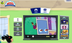 The PBS Kids’ animated series “Hero Elementary” is set in a grade school where four superhero students are learning to master their special powers.