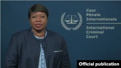 Fatou Bensouda, jaksa Mahkamah Internasional (ICC) (Foto: dok). 