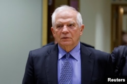 EU Foreign Ministers' meeting in Brussels