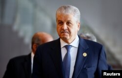 Le Premier ministre Abdelmalek Sellal, le Premier ministre sortant.