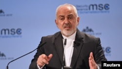 Menlu Iran, Mohammad Javad Zarif di Munich, Jerman, 17 Februari 2018. (foto: dok).