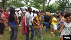 Warga Liberia di Washington merayakan hari kemerdekaan Liberia