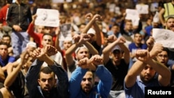 Une manifestation à Al-Hoceïma, dans le nord du Maroc, 3 juin 2017.