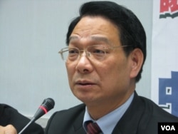 国民党籍立委吕学樟（美国之音申华拍摄）