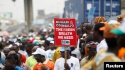  Wani gangamin jam'iyyar APC mai mulki a Najeriya