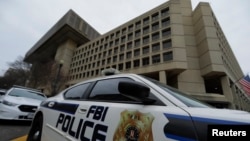 Kantor Biro Investigasi Federal Amerika (FBI) di Washington DC (foto: dok). 