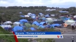 VOA Afrique avec les migrants à Calais