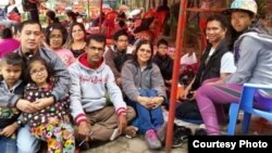 Germany&#39;s Karl Geiger soars through the air during the 65th four-hills ski jumping tournament trial round in Innsbruck, Austria.