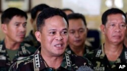 Kepala staf militer Filipina Jenderal Gregorio Pio Catapang.