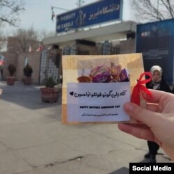 Təbriz Universitetində tələbələr Beynəlxalq Ana Dili Gününu qeyd edib