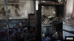 آتش سوزی در یک مدرسه در زاهدان