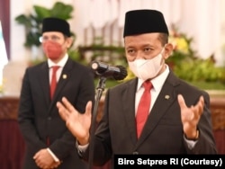 Menteri Invesitasi dan Kepala BKPM Bahlil mengatakan Investasi merupakan kunci dari peningkatan kualitas SDM dan peningkatan ekonomi. (Biro Setpres)