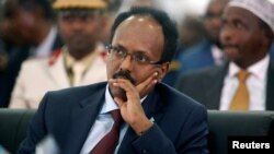 រូបឯកសារ៖ ​លោក Mohamed Abdullahi Farmaajo ជាប្រធានាធិបតី​នៃប្រទេស​សូម៉ាលី។