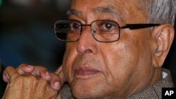 India's Finance Minister Pranab Mukherjee (file photo)