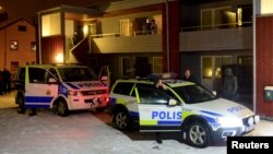 عکس آرشیوی از عملیات پلیس سوئد برای بازداشت چند مظنون به ارتباط با تروریسم 