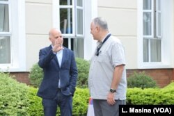 EU observer mission deputy chief Mark Stevens (left) says the group's hope is that the elections in Malawi are transparent, inclusive, and credible.