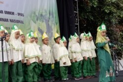 Aisyiah menanamkam toleransi melalui pendidikan sejak dini, seperti di TK ABA sejak 1919. (foto Humas Aisyiah)