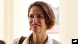 រូបឯកសារ៖ លោកស្រី Christine Schraner Burgener ជា​ប្រេសិត​ពិសេស​របស់​អង្គការ​សហ​ប្រជាជាតិ​សម្រាប់​ប្រទេស​មីយ៉ាន់ម៉ា។