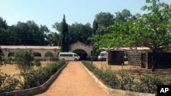 The empty Federal College of Forestry Mechanization school is shown following an attack by gunmen in Afaka Nigeria, March 12. 2021. 